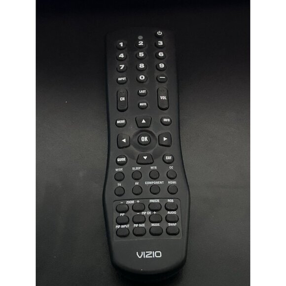 Vizio 6150BC0-R Black Remote Control OEM Unit - Picture 1 of 3